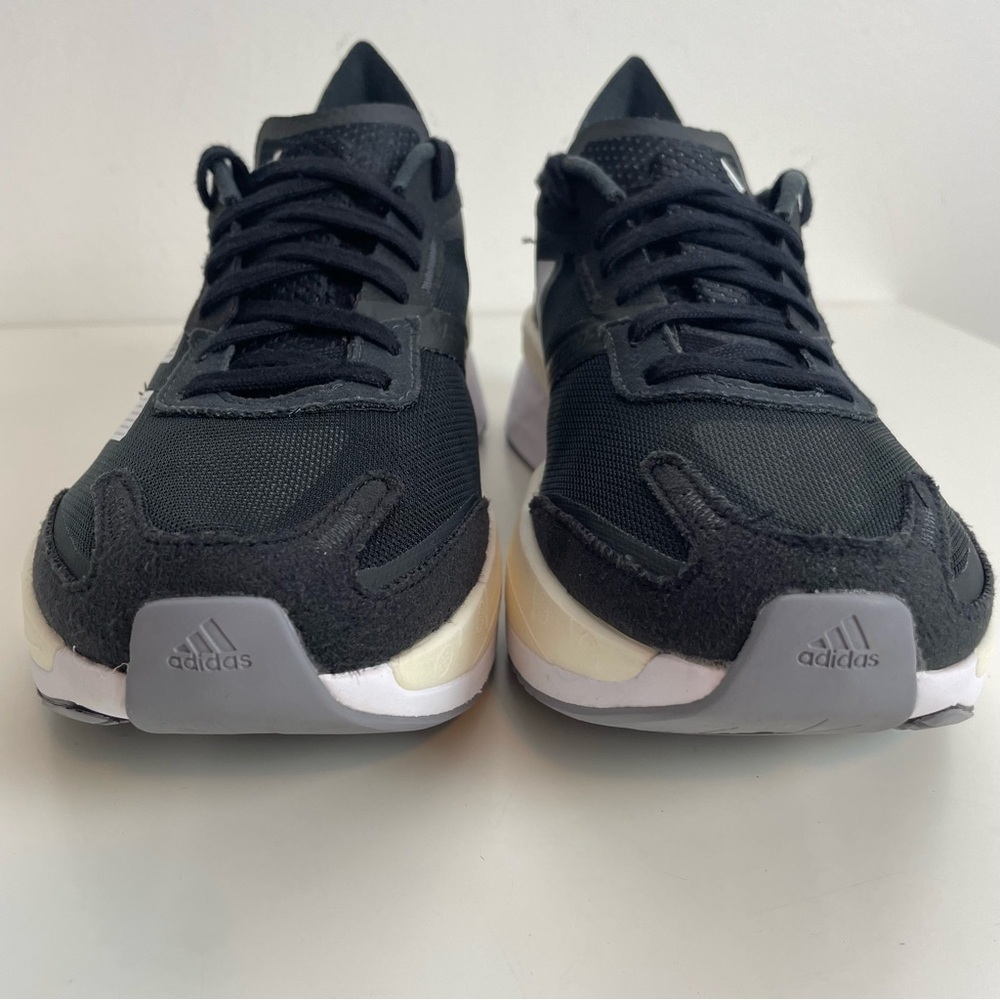 adidas Black White Women's Running Sneakers - Picture 5 of 14